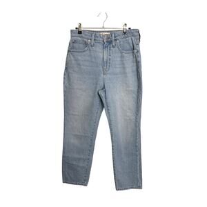 Madewell Jeans Womens 27P Fiore Wash Curvy Perfect Vintage High Rise Cropped